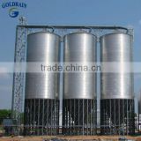 Automatic assembled bolted metal maize silos