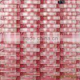 Pink Arch Glass Bridge Crystal Glass Mosaic Tile thumbnail-1