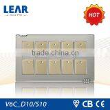 Hot Sale 10 Gang Switch