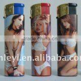 Good Quality Refillable or Disposable Transparent Electric Lighter thumbnail-5