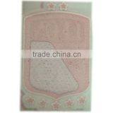 Factory Direct Soccer Patches 3d Flock Type Label Patch Football Badges Garment Usage Flock Patches thumbnail-3