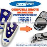 NOVOFERM NOVOTRON 504 MAX43-4 Transmitter 433,92mhz Rolling Code thumbnail-2