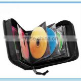 DVD case holder 2015 simple fashion black car DVD player bag, promotion cd case