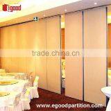 Star Hotel Melamine Laminated Sound Insulation Folding Door Partition