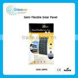 30W Monocrystalline Silicon Cell Marine Bendable Semi Flexible Solar Panel thumbnail-4