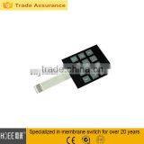 3x4 Matrix Custom Print Text Membrane Switch Keypad