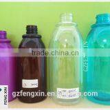 Plastic Bottle Manufacturers 250ml PET Plastic Bottle Silver Lotion Pump