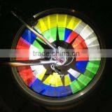 Decorative Bicycle Accessories Wheel Spoke Reflector / Reflective Warning Strips thumbnail-6