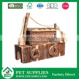 Factory supplier wooden hamster house hamster cage products