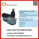 Wiper Motor ZD1233B-ZD2233B Outline and Specification for Bus and Truck