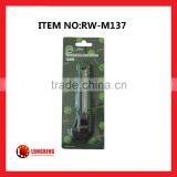Factory Supply Best Selling 18mm Utility Knife/Cutter/Single Blade /Plastic Hand Tool Rw-m137