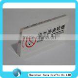 Desktop Hotel Sign Acrylic Hotel Room Sign Board Printed for Sale