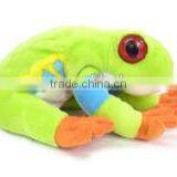 Baby Red Eyed Treefrog Plush Toys Custom Logo Printed Gift Animal Toys Baby Red Eyed Treefrog thumbnail-1