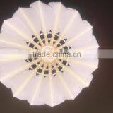 Class A Natural Goose Feather OEM Badminton Tournament Shuttlecock thumbnail-3