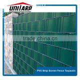 RAL 6005 Green PVC Strip Tarpaulin Screen Fence Privacy Garden Fence/pvc Tarpaulin Strip Screen Fence thumbnail-2