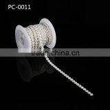 2016 Latest Wholesale Rhinestone Pearl Beaded Trim for Garment thumbnail-1