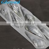 76mm crystal parts teardrop shaped glass beads for chandelier