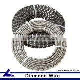 Sandstone cutting wire for quarry and block trimming