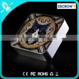 Cat 6000mah 6600mah 7800mah Mini Aluminum Diy Square Portable Power Bank Charger for Smartphone thumbnail-4