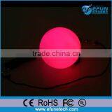 2017 Promotion Gift Rgb Color Changing Orbs 3" Christmas Decoration Light Ball