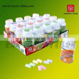Fruit flavor xylitol chewing gum