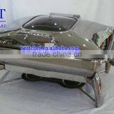 Chafing Dish With Glass Window Lid