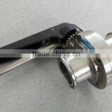 Stainless Steel China Suppliers Sanitary Butterfly Valve thumbnail-4