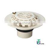 UPVC Roof Top Rainwater Outlet With Flat Cover DIN thumbnail-1