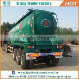 Tri-axle Volume Optional Bulk Powder Silo Transport Semi Trailer Used Cement Trailers for Sale thumbnail-4