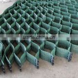 High strength HDPE geocell used in roadbed of railway