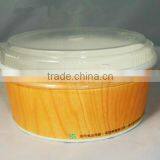 Accept Custom Order BOPS Material Disposable Round Plastic Lid for Paper Bowl thumbnail-3