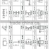 Aluminium Profile Lightweight Fabric Frame thumbnail-2