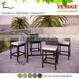 Foshan Outdoor Garden Furniture 5 Pieces Rattan Bar Furniture thumbnail-3