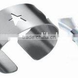 Restaurant Small Square Shape Stainless Steel Napkin Rings thumbnail-1