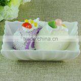 Cheap China Oblong White Porcelain Dishes Manufactures Of Dishes To Restaurant thumbnail-1