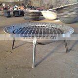 Cast Iron BBQ Fire Pit Table thumbnail-1