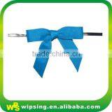 Decorative Yellow Satin Bow With Twist thumbnail-4