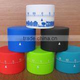 Different Colors Plastic Cylinder Shape Logo Printed Mechanical Sound Kitchen Timer thumbnail-1