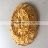 Wholesale Handmade Cheap Weaving Round Plastic Serving Tray thumbnail-5