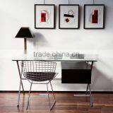 Modern Wire Chair Metal Base thumbnail-4