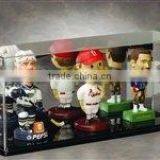 Custom Acrylic Lucite Mirrored Multiple Bobble Head Barbie Doll Display Cabinets Case thumbnail-2