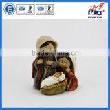 Resin Holy Family Nativity Scene Baby Nativity Set for Christmas Decoration thumbnail-1