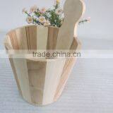 Custom Wooden Barrel, High Quality Wooden Cask, Wooden Bucket With Handle thumbnail-5