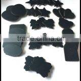 Assorted Shape Mini Blackboards Set With Stiker thumbnail-3