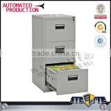 Custom 3 Drawer Metal Cabinet With Wheat Straw Drawers thumbnail-2