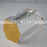 Custom Cylinder Bevel POP Acrylic Paperweigt thumbnail-5