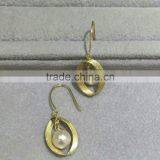 Fashion 6.5-7mm White Akoya Pearl Earring thumbnail-2