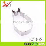 Custom Hot Sale Cute Rabbit Shape Stainless Steel Animal Cake Mold thumbnail-1