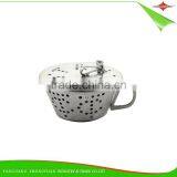 ZY-S3009 430 Stainless Steel Tea Infuser Tea Strainer Cup Shape Accessories for Kitchen Leaf Tea thumbnail-1