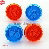 JH6605 Plastic Hand Press Cookie Cutter thumbnail-2